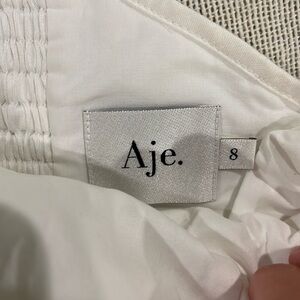 Aje Adelia ruffle dress